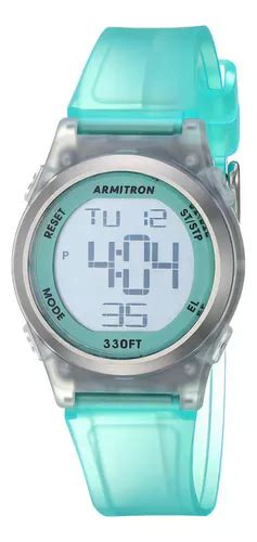 Relógio feminino Armitron 45 7102ttl Green Pulse Quartz em MercadoLivre