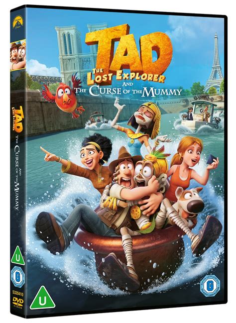 Tad The Lost Explorer And The Curse Of The Mummy Dvd Free Shipping