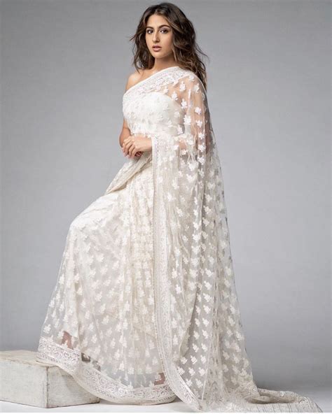 10 Stunning Photos Of Celebs In White Sarees