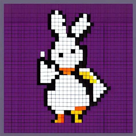 Krea Pixel Art Of Big Chungus