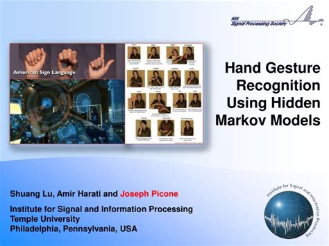 Ppt Hand Gesture Recognition Using Hidden Markov Models Powerpoint