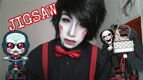 Jigsaw Makeup Tutorial Cosplay YouTube