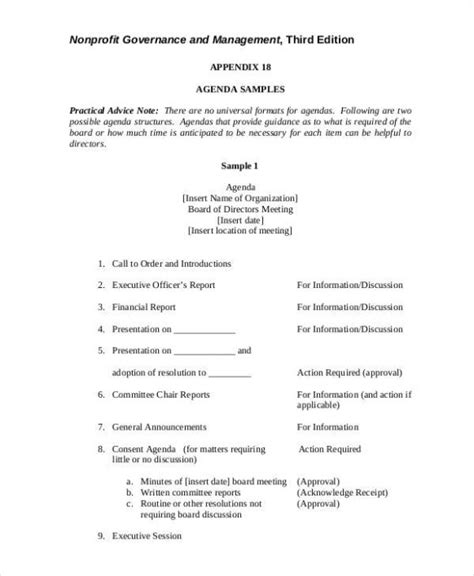 Editable Nonprofit Board Report Template Doc Example Tacitproject