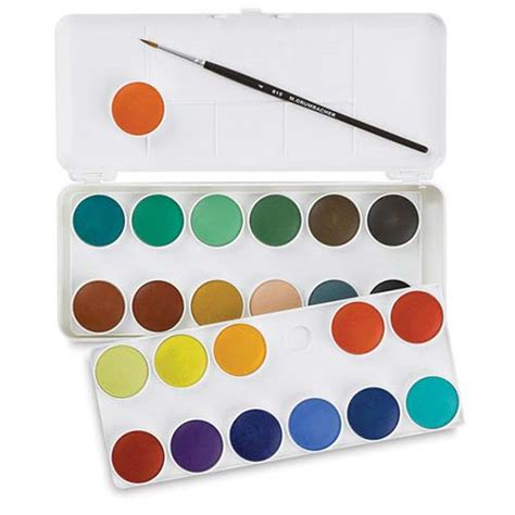 Grumbacher Transparent Watercolor Set 24 Pack Quality Art Inc