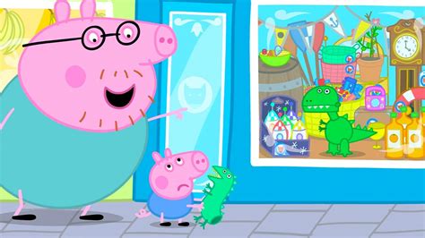 Einkaufen F R Georges Neuen Dinosaurier Peppa Wutz Volle Episoden