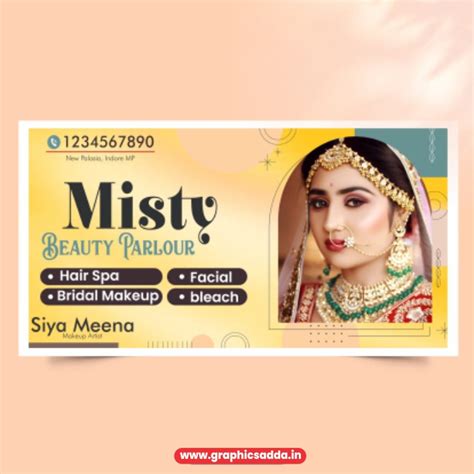 Beauty Parlour Banner Designcdr Graphics Adda