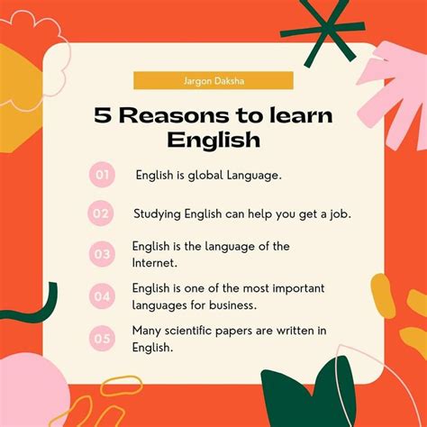 5 Reasons To Learn English Learn English English Study Learning