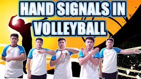 Official Hand Signals Of Volleyball Youtube