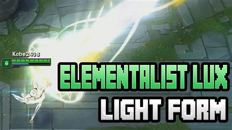 New ULTIMATE Skin Elementalist Lux Light Form League Of Legends