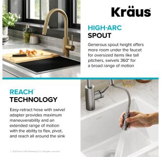 Kraus KPF 2620SFS Spot Free Stainless Steel Oletto 1 75 GPM Single Hole