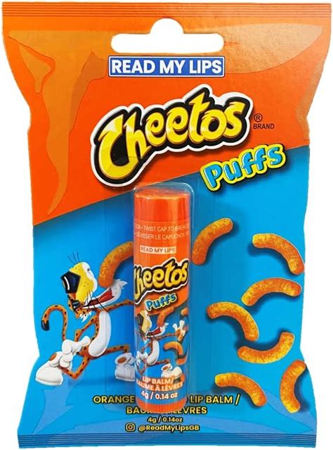 Read My Lips Cheetos Moisturising Lip Balm Formulated With Bees Wax G