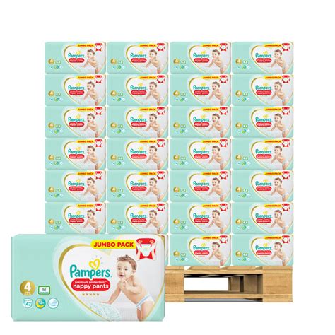 Pampers Premium Protection Nappy Pants Size 4 48 X 94 Jumbo Packs