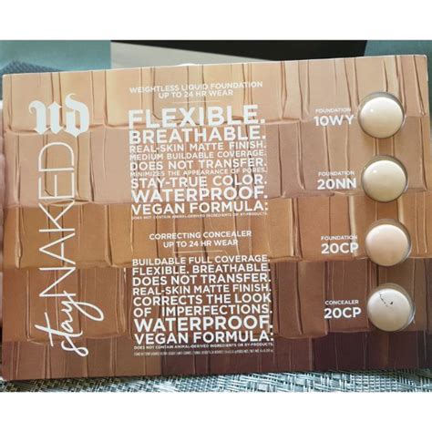 Urban Decay Stay Naked Foundation Shopee Thailand