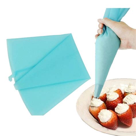 EKIND Reusable Silicon Cake Pastry Bag Cream Icing Piping Bag Cake