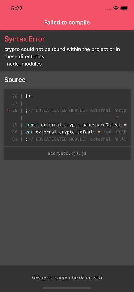 Unable To Resolve Module Crypto Pnp React Native Sdk Web Auth Community