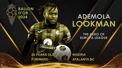 Ballon D Or Ademola Lookman The Atlanta S Hero In Europa