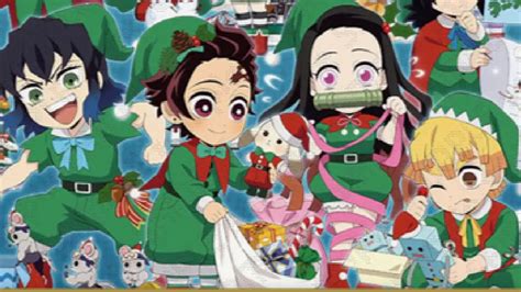 Personajes De Kimetsu No Yaiba Te Desean Feliz Navidad En Esta Nueva