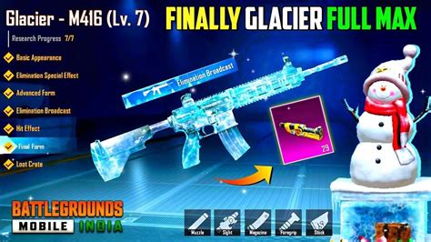 Finallyand Upgrade M416 Glacier M416glacier Upgrade To Lvl 3 M416