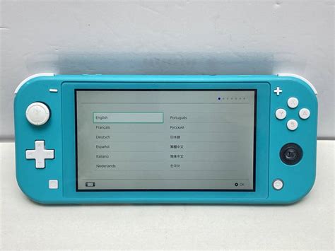 【傷や汚れあり】nintendo Switch Lite Hdh 001 任天堂 ニンテンドー スイッチ ライト 右スティック欠損 ジャンクの