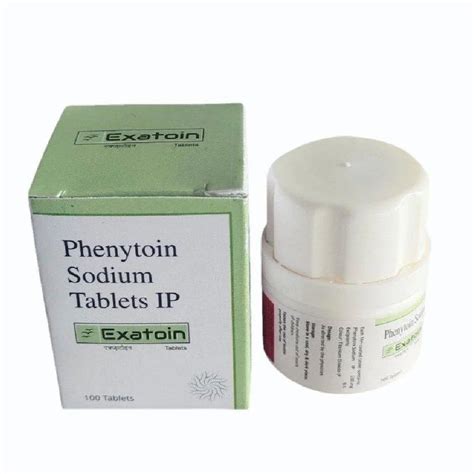 Exatoin Phenytoin Sodium Tablets Ip Strength 100 Mg At Rs 1250box In Rajkot