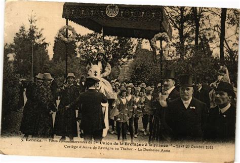 Rennes Fetes commémoratives de l Union de la Bretagne a la France à Rennes