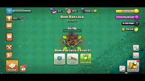 Habiskan Berapakah Untuk Upgrade Bom Raksasa Game Clashofclans Coc