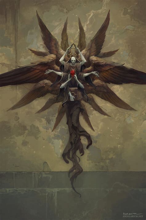 The Seraphim — Angelarium The Encyclopedia Of Angels