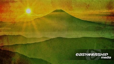 Sunny Mountains 1 Motion by Playback Media - EasyWorship Media