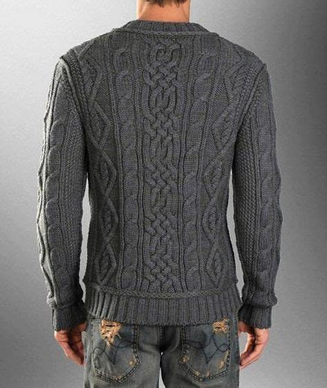 Sweater V Neck Men Turtleneck Hand Knitted Sweater Cardigan Pullover