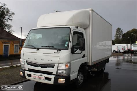 Usados Mitsubishi Fuso Canter C Contentor Plataforma