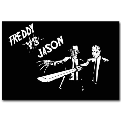 Freddy Vs Jason Movie Poster Print 32x24