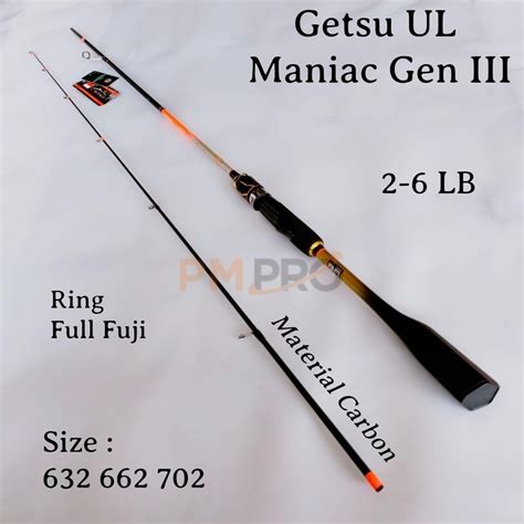 Jual Getsu Ul Maniac Gen Iii Penta Series Lb Joran