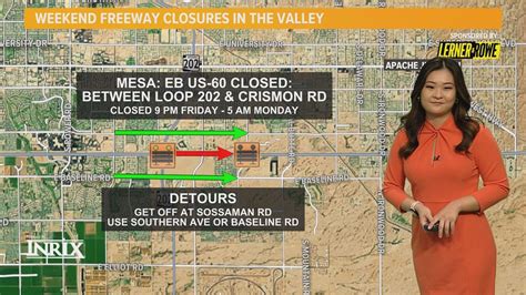 Phoenix Weekend Road Closures And Detours For Jan News