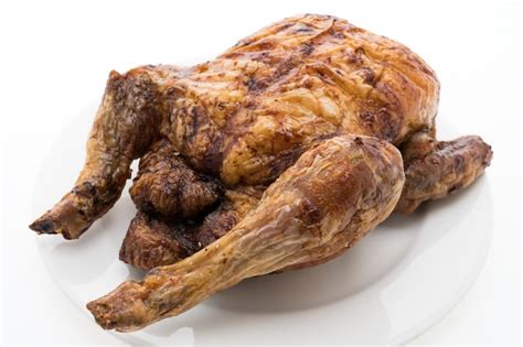 Free Photo | Closeup background poultry roasted fresh