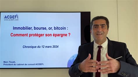 Immobilier Bourse Or Bitcoin Comment protéger son épargne menacée