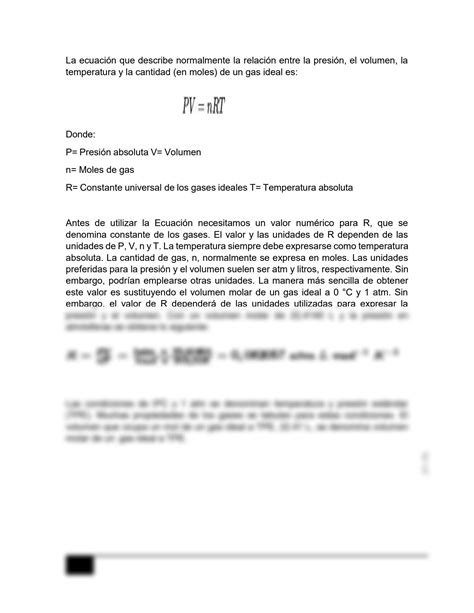 Solution Termodinamica Gases Ideales Studypool