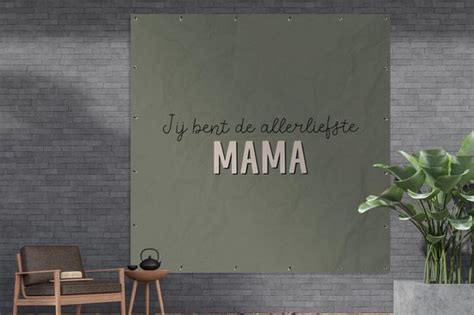 Tuin Poster Spreuken Jij Bent De Allerliefste Mama Quotes Mama