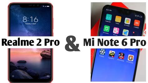 Realme 2 Pro Redmi Note 6 Pro Full Specification Camera Review