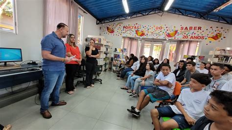 Portal Do Saber Da Emef Waldemar Saffiotti Celebra 20 Anos Com Visita