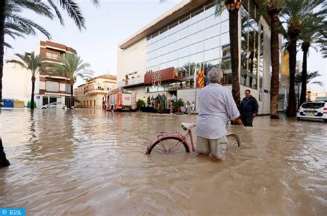 Espagne Au moins deux morts dans les dernières inondations Map Ecology