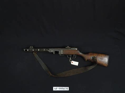 Soviet Pistolet Pulemyot Shpagina Model Ppsh 41 Submachinegun