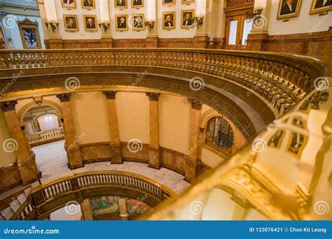 Interior View of the Historical Colorado State Capitol Editorial Photo ...