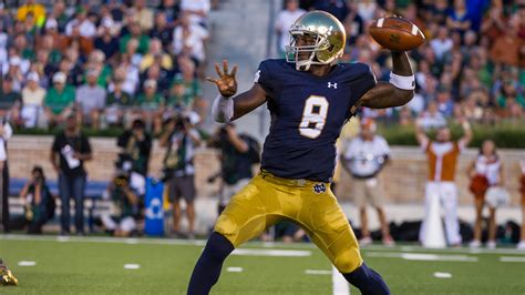 Notre Dame QB Malik Zaire leads rout of Texas - Sports Illustrated