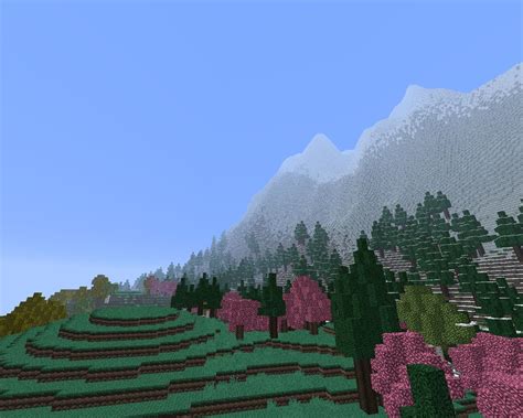 Custom Terrain The Alps Minecraft Project