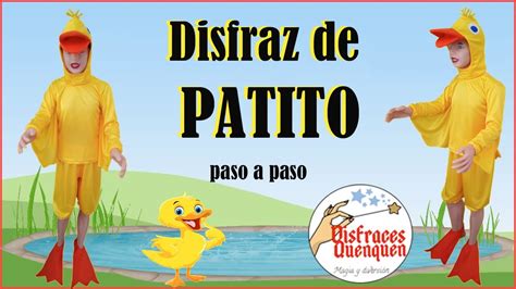 Diy Disfraz De Patito Como Hacer Disfraz De Pato F Cil Para Ni O