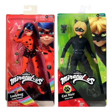 Miraculous Lady Bug Y Cat Noir Fashion Doll Pack Original En Venta En