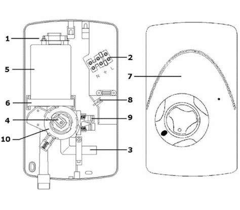 Creda 8500DL Electric Shower 2006 Current Shower SparesCreda