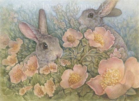 Art By Lynn Bonnette March 2013 Rabbit Art Art Easter Illustration