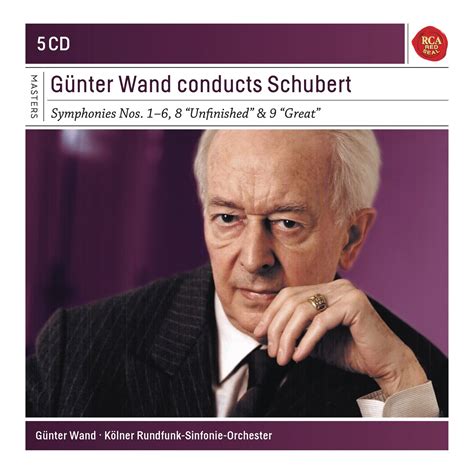 Günter Wand Conducts Schubert Sinf 1 6 8 9 Wand Günter Kölner