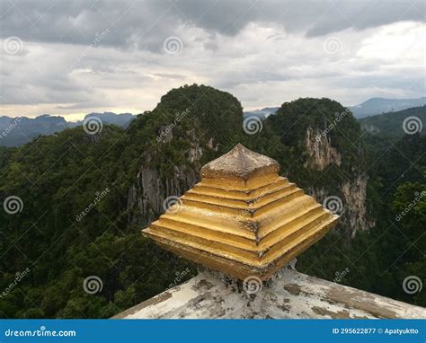 The Temple Of The Tiger Cave In Krabi Is A Very Steep Staircase With